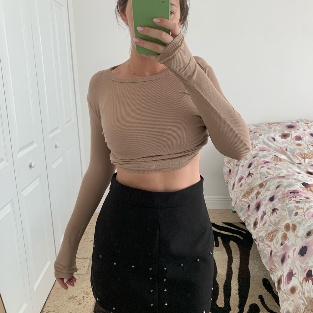 Zara Basic Black Skirt